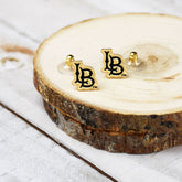 Fan Frenzy Gifts Cal State Long Beach Officially Licensed Post Earrings